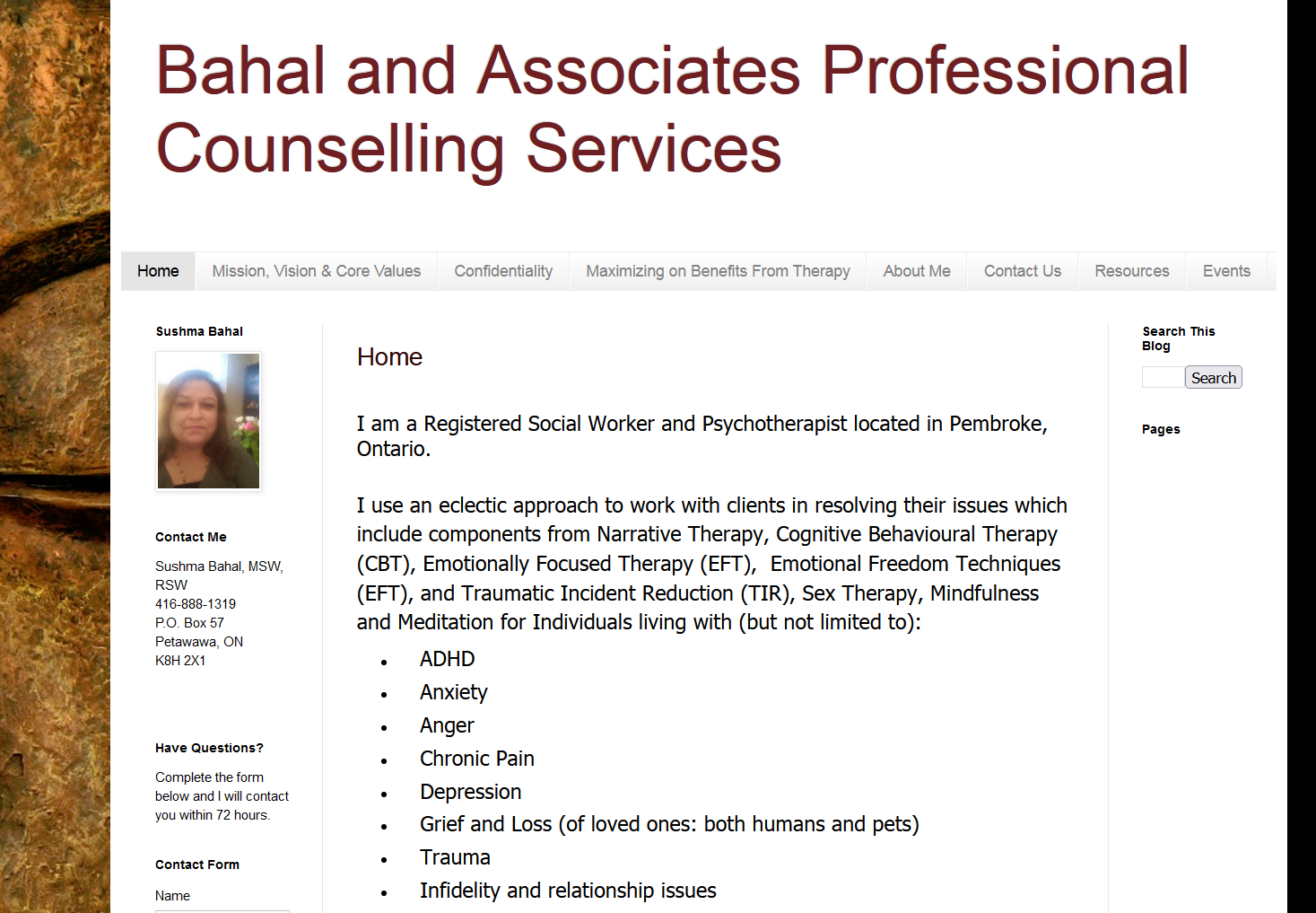 Bahal Counselling